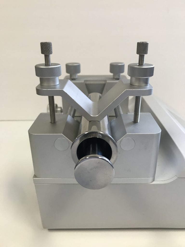 Fig. 1 Fusion 6000 High-Pressure Syringe Pump with 100mL Stainless Steel Syringe.